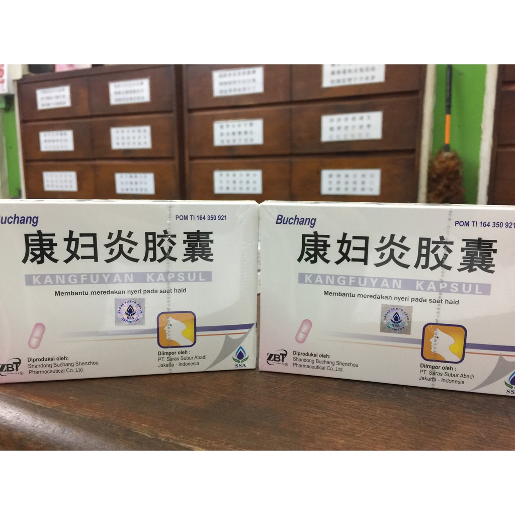 

Buchang Kangfuyan Jiaonang Kapsul - Obat Keputihan - Haid Lancar
