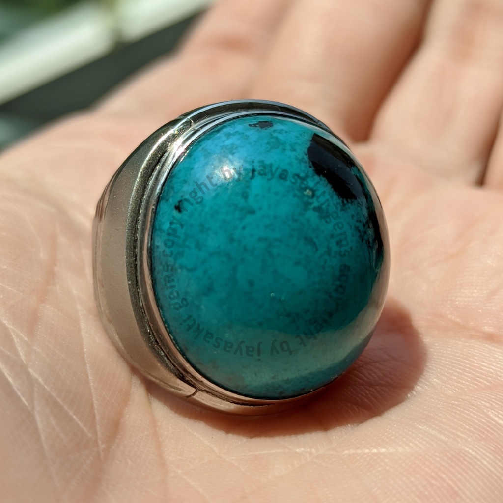 Natural Batu Akik Bacan Palamea Full Tembus BPM01