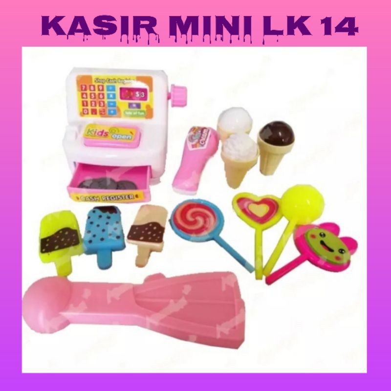 Mainan kasir Mini Lk14 / Lk 15