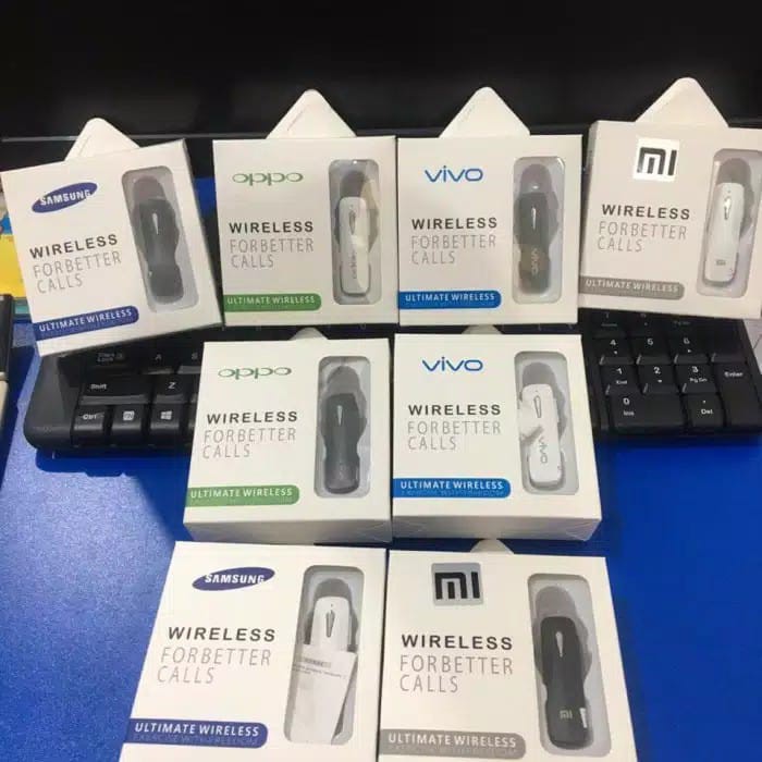 Bluetooth Wireless For Better Calls Oppo/ Vivo/ Samsung /Xiaomi/ Realme/ Headset Bluetooth Wireless