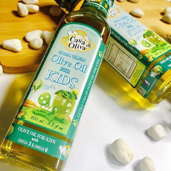 

Bestseller WZD EVOO (Extra Virgin Olive Oil) CASA DI OLIVA for Kids Minyak Zaitun MPASI Kemasan Mini