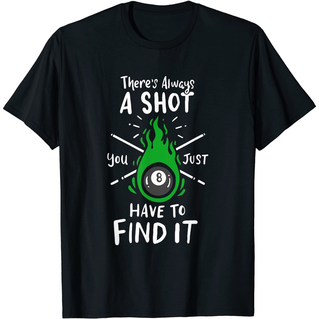 Kaos Game Snooker T-Shirt for a Billiard Pool Player T-Shirt