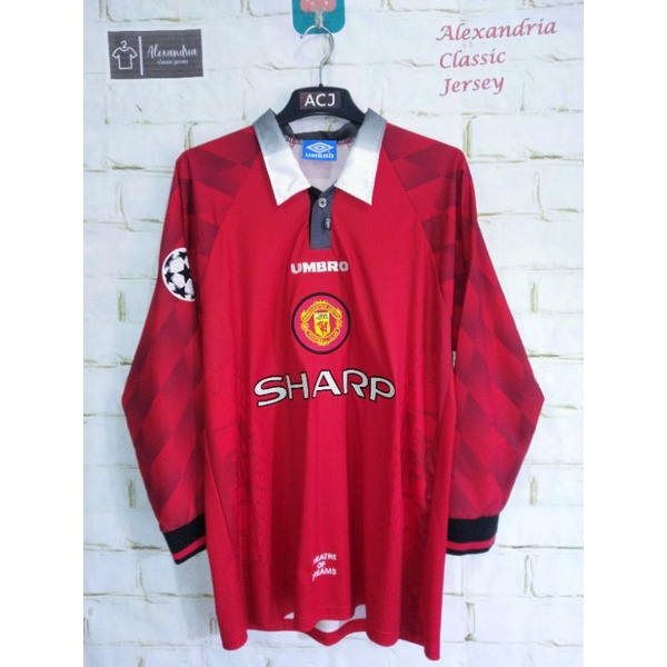 Jersey cobra Retro Manchester United Home Ls 1997 1998 nns Cantona
