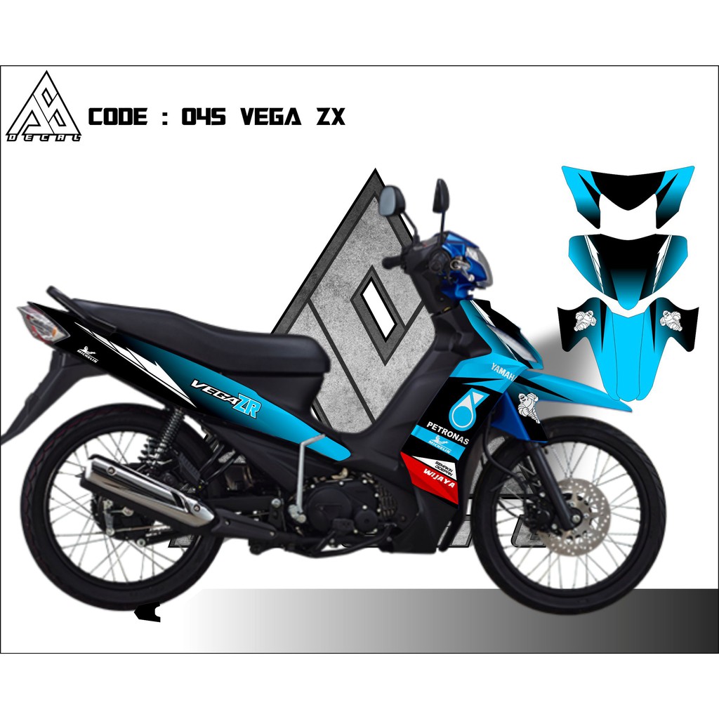 045 STIKER FULL BODY CUTOM MOTOR VEGA ZR