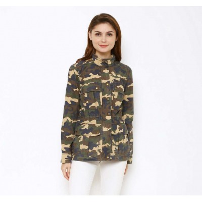 GAP Jaket Wanita Utility Parka - Camo