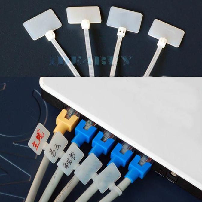 

------] Pengikat Kabel / Cable Ties Label (isi 100 bh)/ kabeltis kabelties