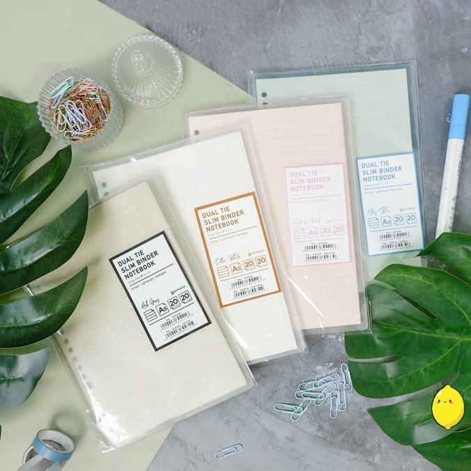 

Binder Slim / Buku Binder Panmomo Dual Tie Slim Binder Notebook