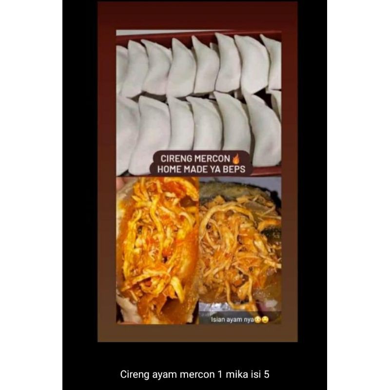 

cireng ayam merecon