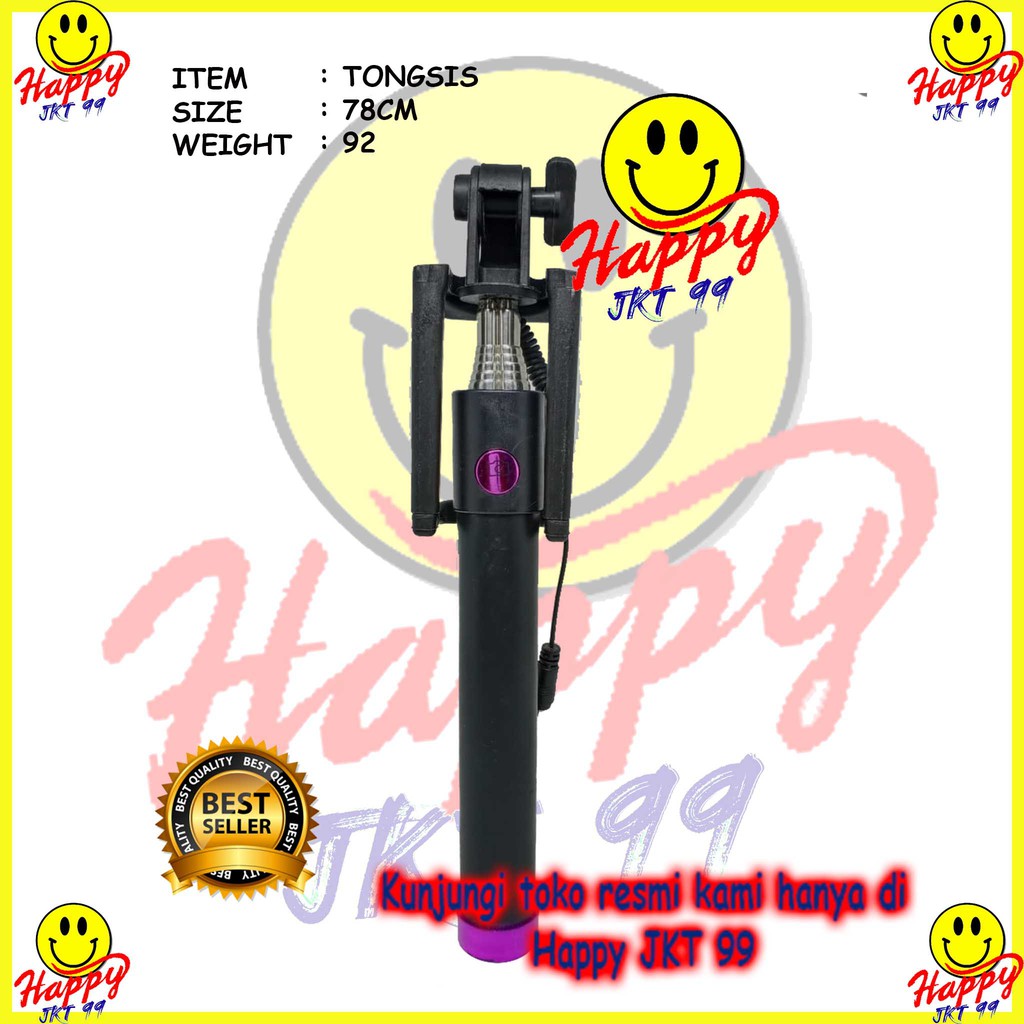 [ HAPPY JKT 99 ] TONGSIS FULL BLACK KABEL