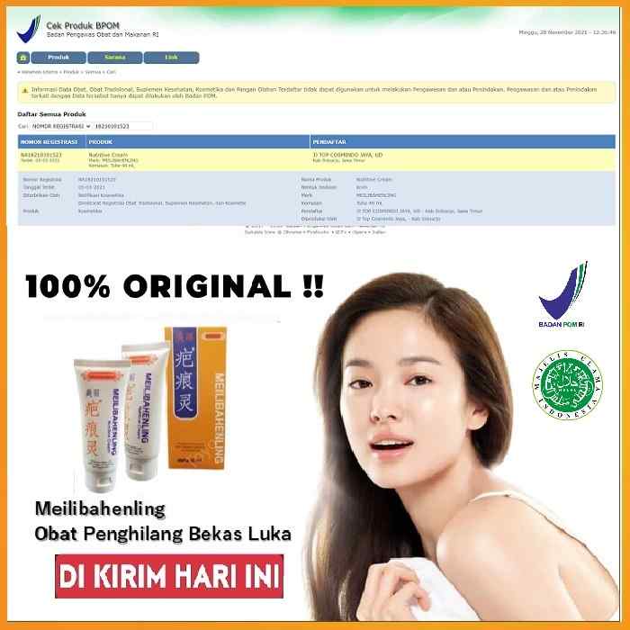 Cream Meibahenling Original Salep Penghilang Bekas Luka Hitam Obat Bekas Luka Koreng Meilibahenling Original 100% Bpom