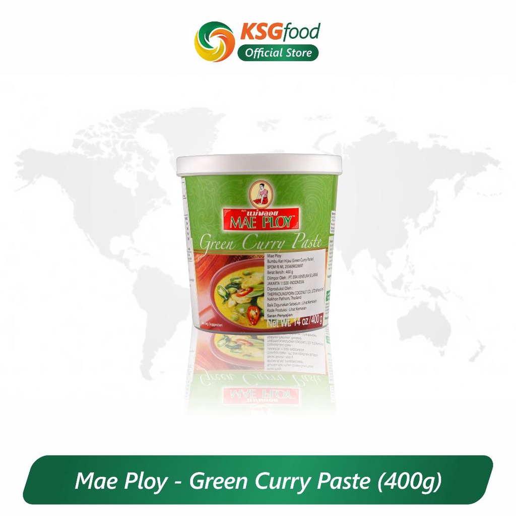 

MAEPLOY GREEN CURRY PASTE 400gr