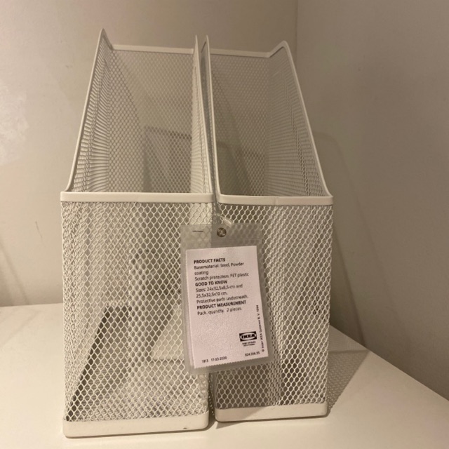 ( GET 2 PCS) Tempat Penyimpanan File IKEA || Box File IKEA