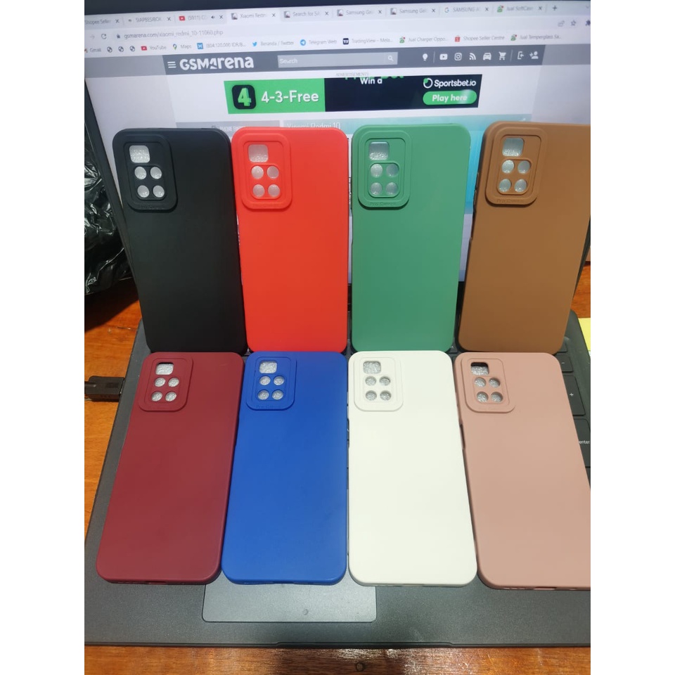 REDMI 10 SoftCase ProCamera Silicone Matte