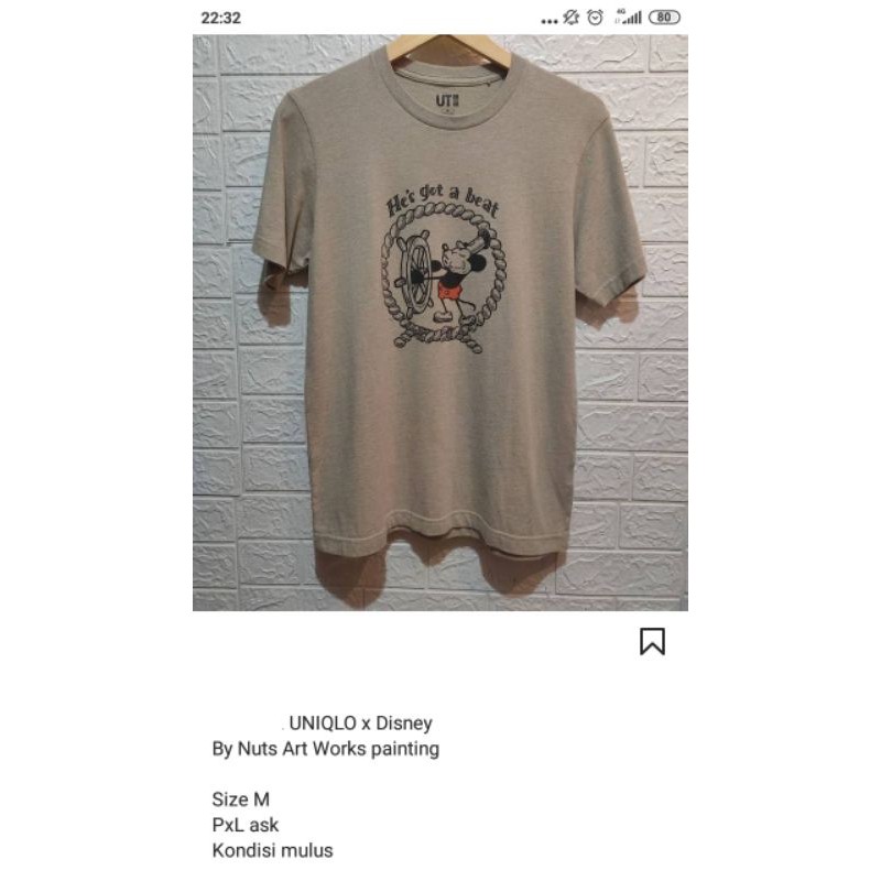 

UNIQLO X DISNEY by nuts art painting