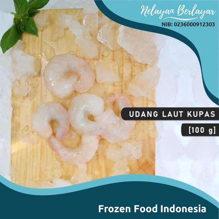 

Udang Kupas Bersih Size M [100 g] - Nelayan Berlayar