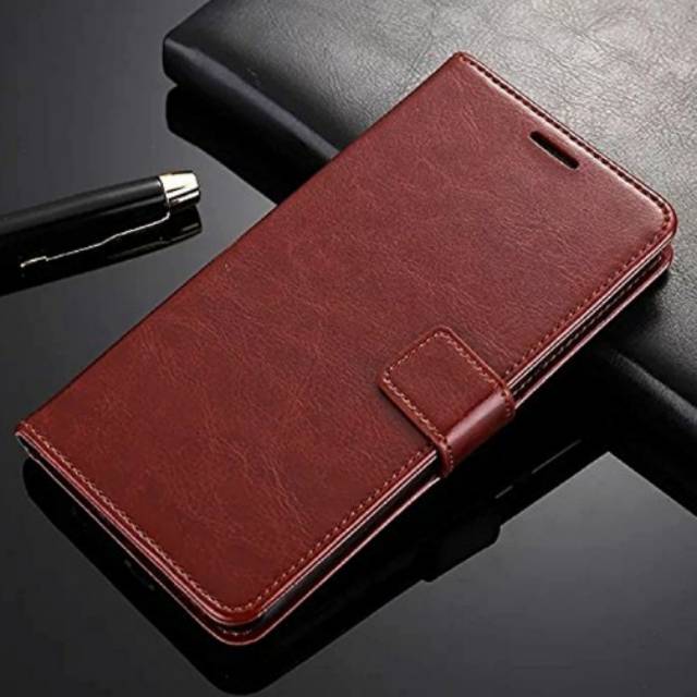 Flip cover oppo F11 / F11 pro - case kulit - casing