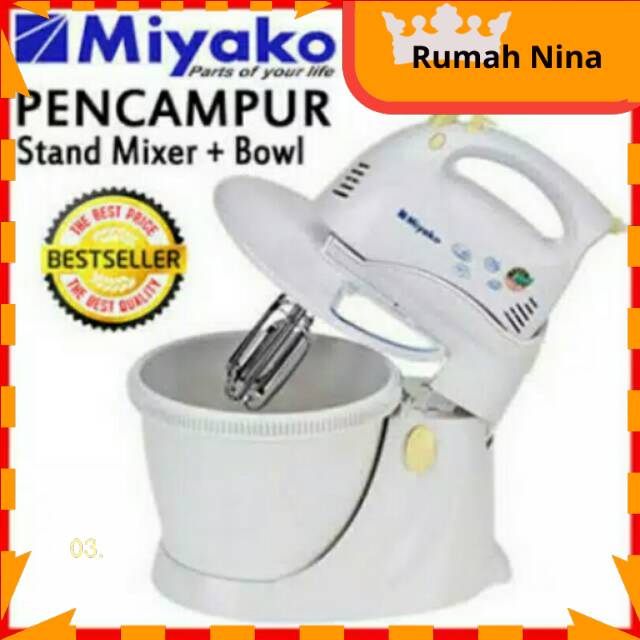 Turun harga Stand mixer  miyako sm 625 free ongkir termurah 