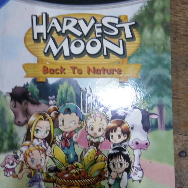 paket buku harvest moon back to nature ps1 harvest moon ps1