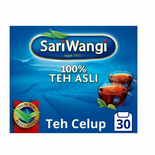 Sariwangi Teh Celup Original 25pc 30pc / Melati 25pc / Jahe Kunyit 25pc