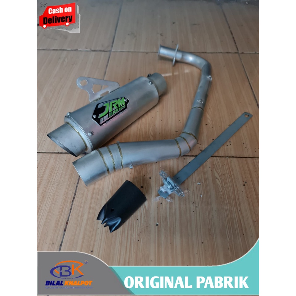 KNALPOT RACING JRM MIO SPORTI - MIO SOUL CARBU LAS CACING TITAN