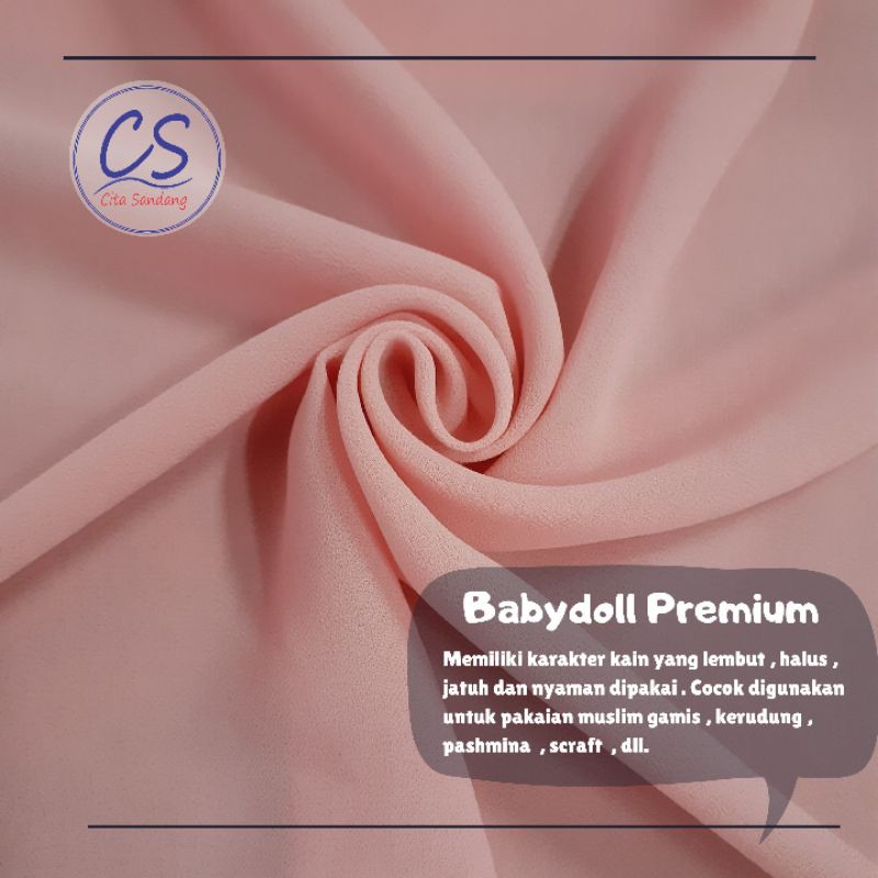 1 ROLL KAIN CERUTY BABYDOLL 3000