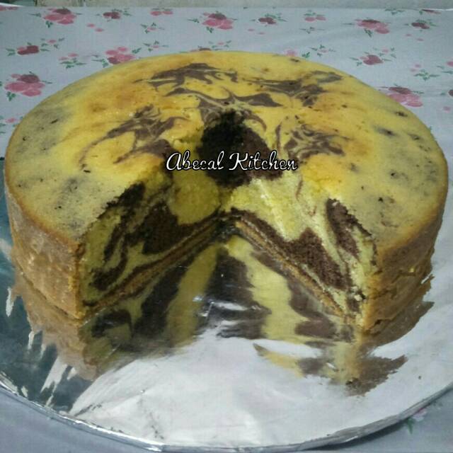 

Bolu Marmer/Marble Cake Loyang 20 cm