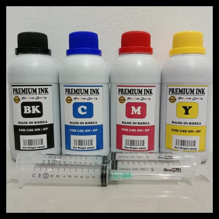 

Tinta Isi Ulang / Refill ( Isi 250Ml ) Untuk Printer Hp