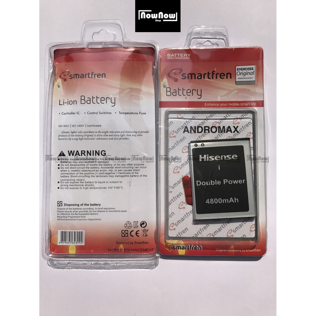 Baterai Smartfren Andromax I Original ORI Batre Battery Batu Batrai