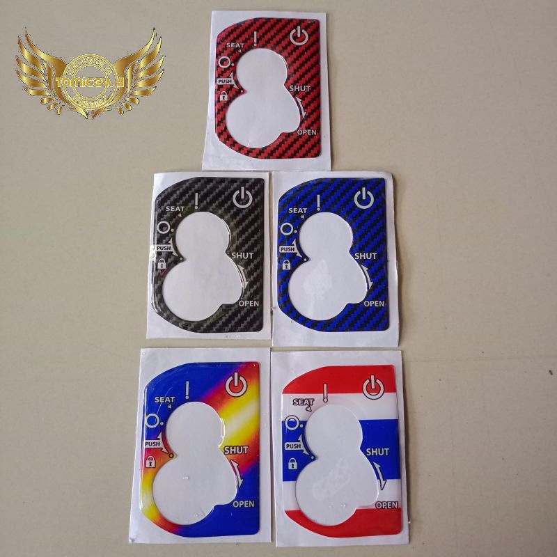 emblem kunci kontak honda beat deluxe 2020 2021