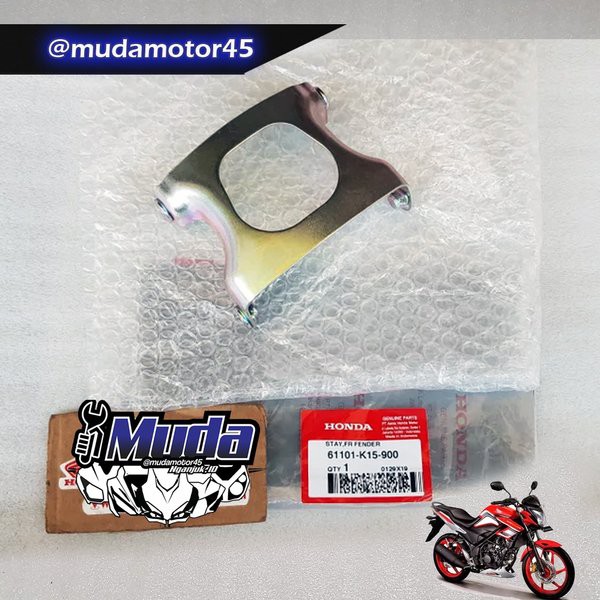 BESI DUDUKAN SPAKBOR DEPAN OLD CB150R CB 150 LAMA 61101-K15-900 PANGKON SLEBOR SELEBOR ORI AHM