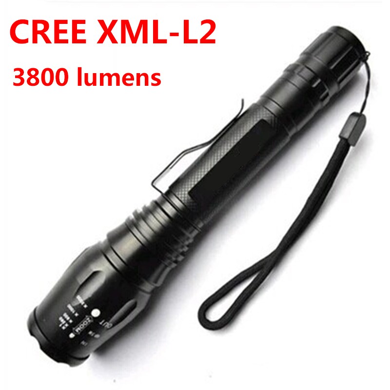 Taffware E27 Senter LED Cree XM-L T6 3800 Lumens