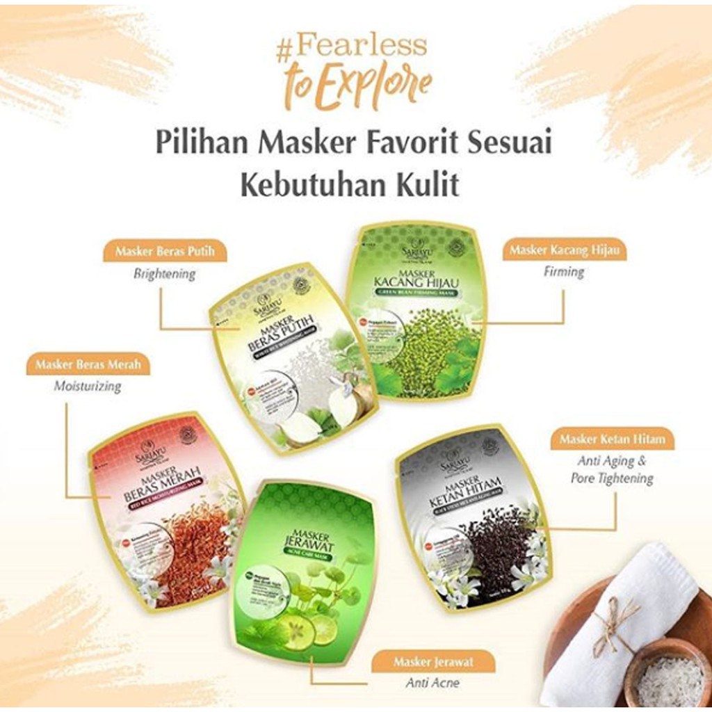 SARIAYU MARTHA TILAAR MASKER 10GR Sachet