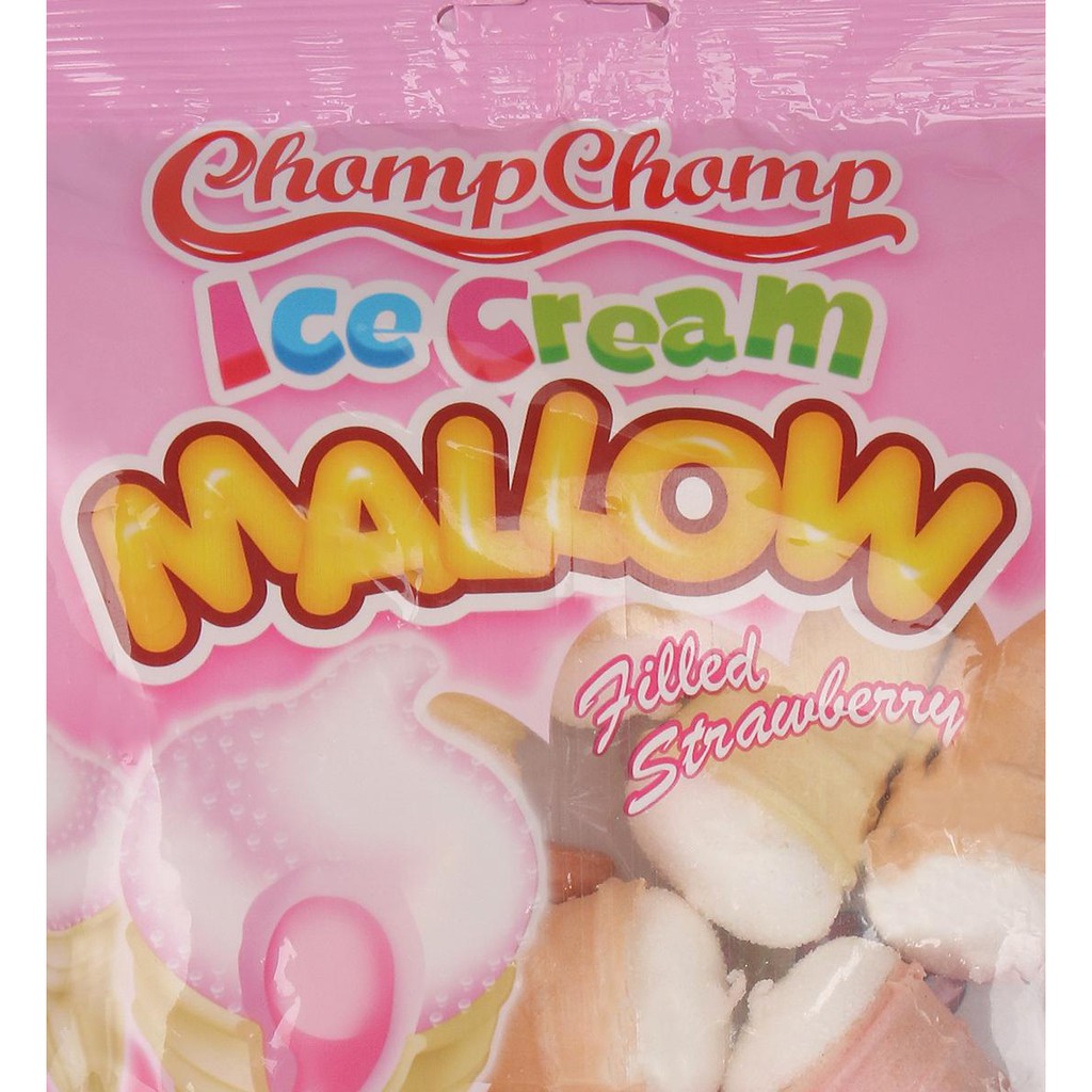 Chomp-Chomp Ice Cream Mallow Strawberry Marshmallow 60