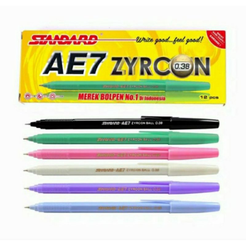 

PULPEN STANDART AE7 ZYCRON - TINTA BLACK
