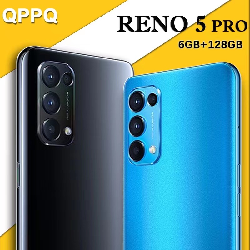 【Bisa COD】0PP0 RENO 5 PRO RAM 6/128GB hp murah cuci gudang 500 kebawah 6.3inci handphone Baru produk