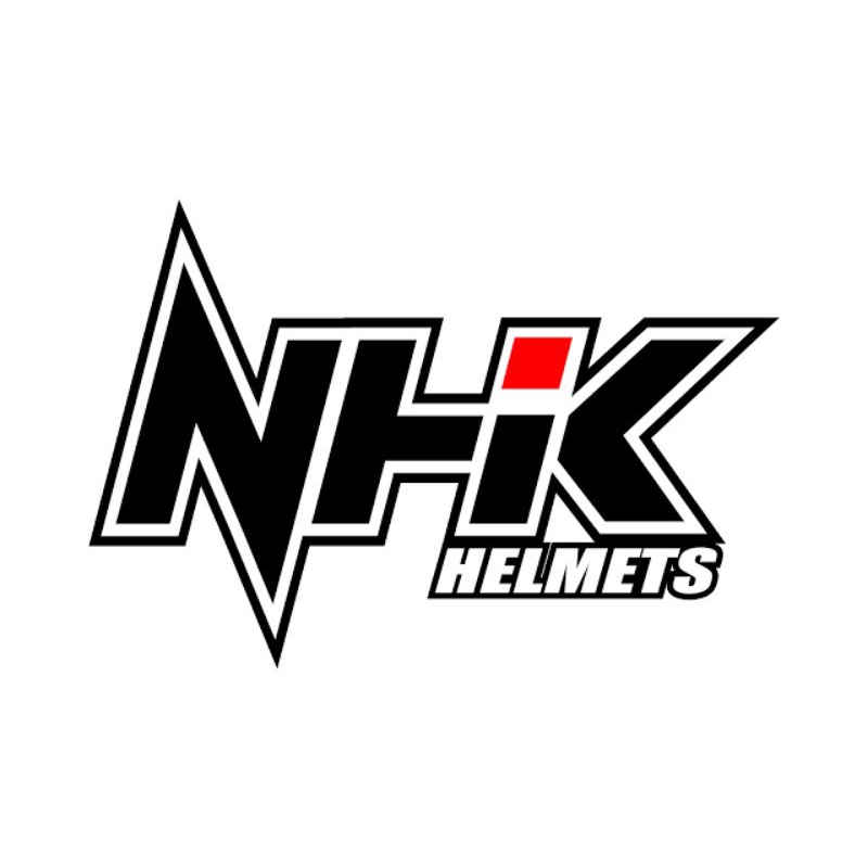 

Cutting Sticker Nama Stiker Helm NHK Logo NHK Merek NHK Helmet NHK NHK NHK