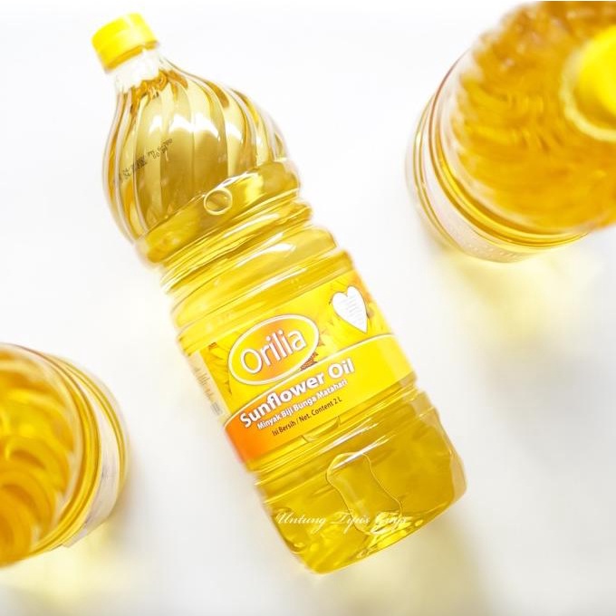 

READY COD Orilia Sunflower Oil Minyak Bunga Matahari - 2 Liter PALING LAKU