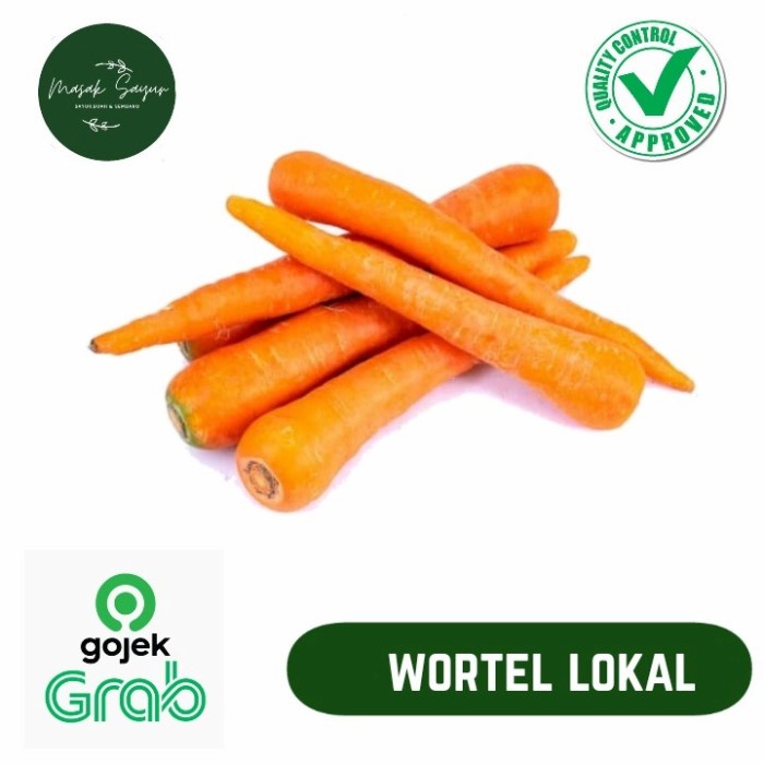 

Wortel lokal segar bandung 250gr