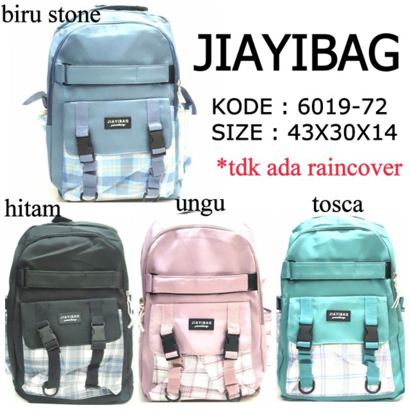 TAS RANSEL BACKPACK IMPORT KOREA JIAYIBAG 6019-72.