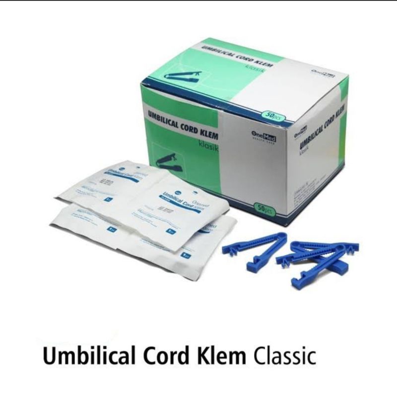 Umbilical Cord Klem Classic Onemed / Tali Pusat Bayi Onemed