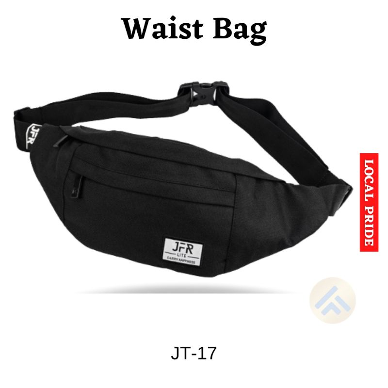 JFR Tas Pinggang Waist Bag Original Bahan Polyester JT17