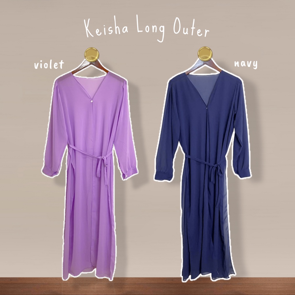 KEISHA Long Outer Ceruty