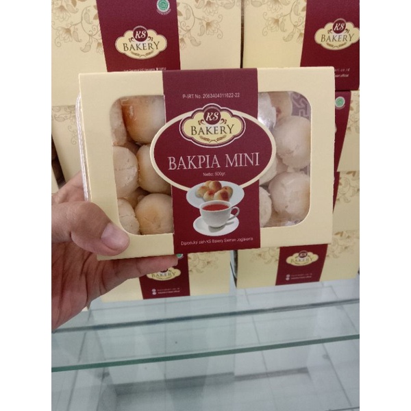 Bakpia Kurnia Sari mini Kemasan toples/oleh² jogja free Bubble wrap