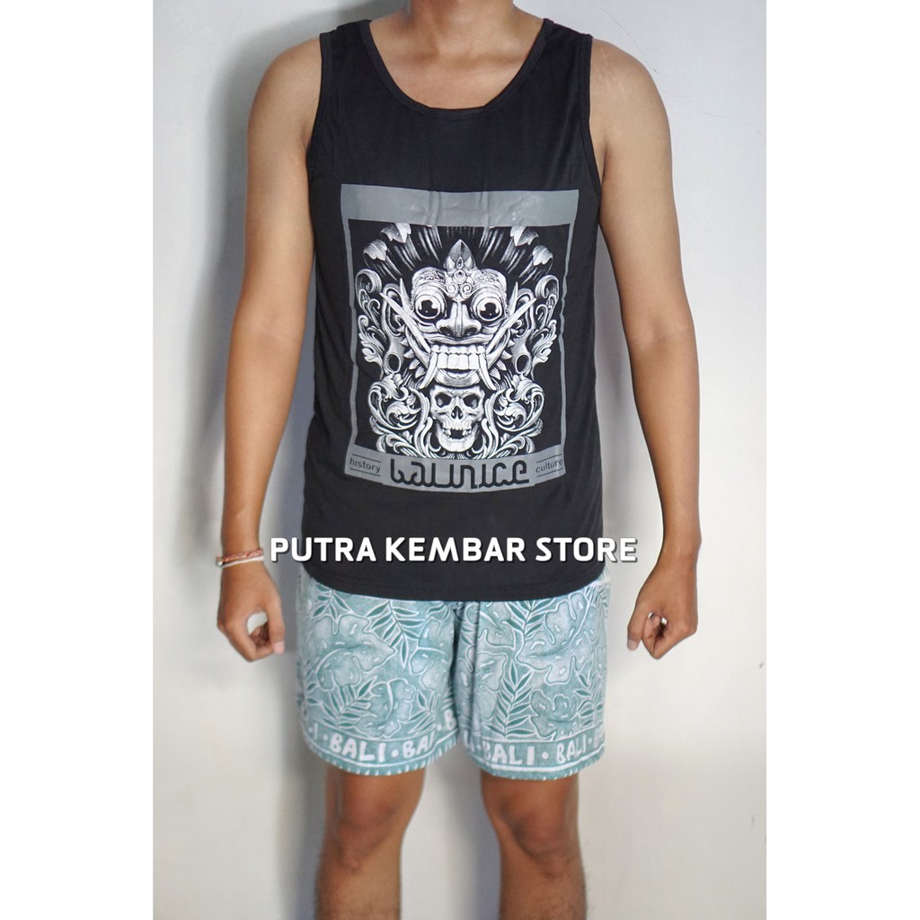 KAOS SINGLET KHAS BALI