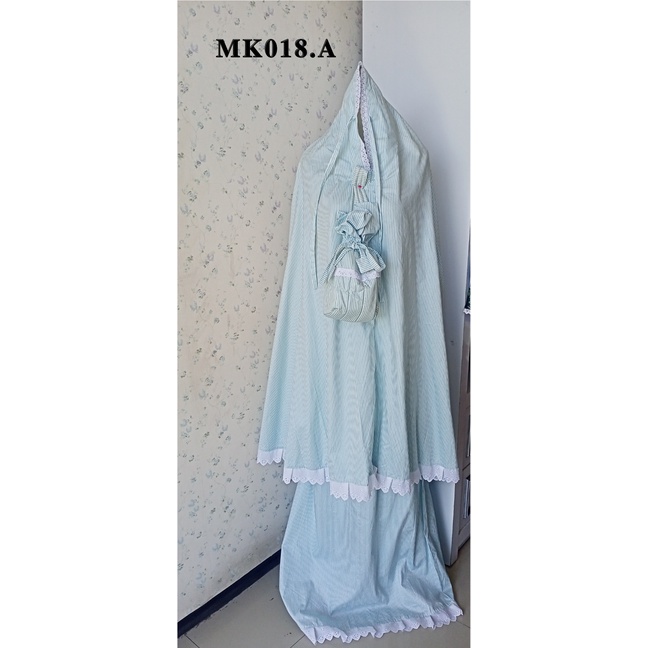 Mukena Atas Bawah Polos Renda Murah - Mukena Renda Dewasa