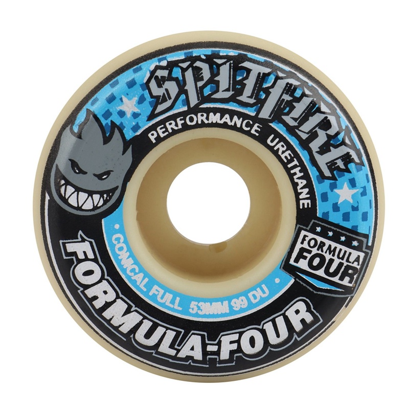 Spitfire Wheels Street Brushing Wheel Dance Board Wheel Spitfire 53mm 99Duro Skateboard Wheel,53mm 99Duro Blue