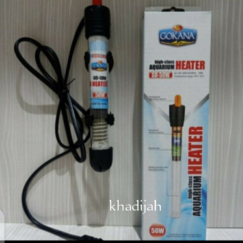 Heater aquarium aquascape Gokana G-100 watt