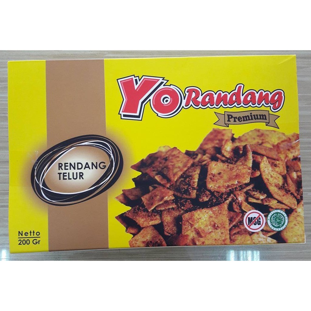 Jual Rendang Telur Yo Randang Khas Payakumbuh 200 Gram Shopee Indonesia