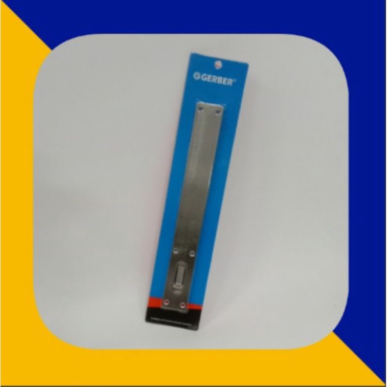 Grendel tanam pintu sliding/geser/pintu lipat Gerber 30cm stainless GR-1184