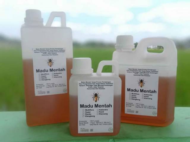 Madu Murni Asli 1kg  Variant Nektar 100% Madu Mentah Madu Murah Original